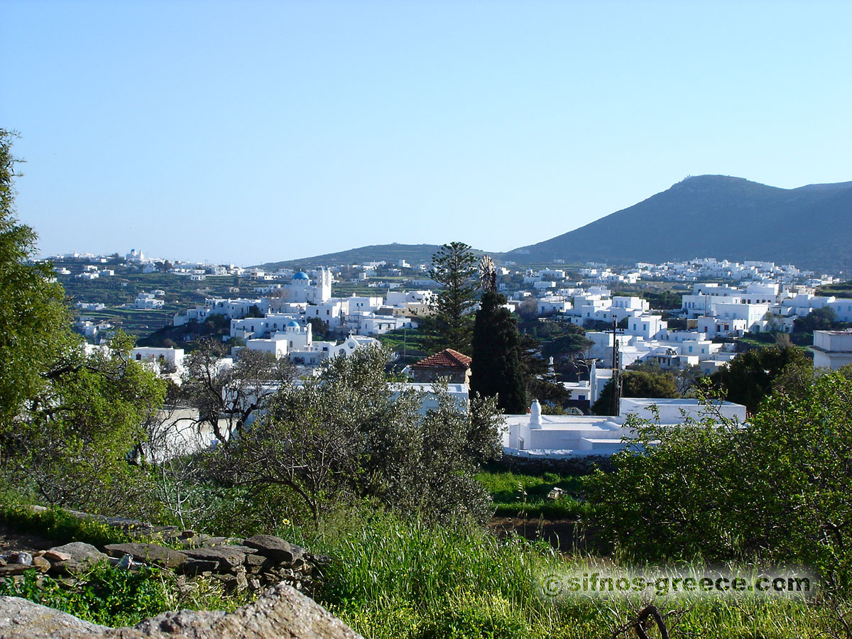 Πανοραμική φωτογραφία του οικισμού του Αρτεμώνα